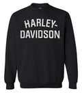Harley-Davidson® Men's Heritage Pullover Crew Sweatshirt Black H-D 30296636