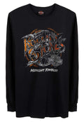Harley-Davidson® Men's Rolling Stones Midnight Rambler Long Sleeve Shirt - Black