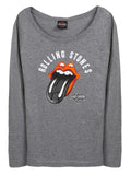 Harley-Davidson® Women's Rolling Stones Tire Tread Long Sleeve Scoop Neck Shirt