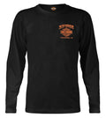Harley-Davidson® Men's Custom Freedom Long Sleeve Crew-Neck Shirt - Black