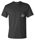 Harley-Davidson Men's Gas Cap Chest Pocket Short Sleeve T-Shirt - Charcoal Gray