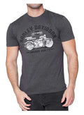 Harley-Davidson® Men's Friction Too Poly-Blend Short Sleeve T-Shirt, Charcoal