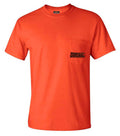 Harley-Davidson® Men's Minding H-D Short Sleeve Chest Pocket T-Shirt, Orange
