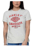 Harley-Davidson® Women's Detail Bar & Shield Crew-Neck Short Sleeve T-Shirt