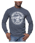 Harley-Davidson® Men's Finest Bike Long Sleeve Crew-Neck Shirt, Dark Heather