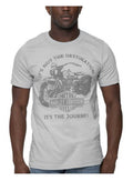 Harley-Davidson® Men's Suite Bike Crew-Neck Cotton Short Sleeve T-Shirt, Gray