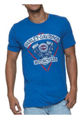 Harley-Davidson Men's Pander Short Sleeve Tri-Blend T-Shirt, Royal Blue