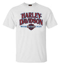 Harley-Davidson® Men's DAB H-D Short Sleeve Cotton Crew-Neck T-Shirt, White