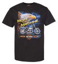 Harley-Davidson® Men's Forward Eagle Short Sleeve Cotton T-Shirt, Black