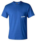 Harley-Davidson® Men's Striking Short Sleeve Chest Pocket Cotton T-Shirt, Royal
