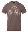 Harley-Davidson® Men's Eternal Poly-Blend Short Sleeve T-Shirt, Heather Brown