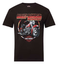 Harley-Davidson® Men's Harvest Bike Short Sleeve Cotton T-Shirt, Black