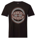 Harley-Davidson® Men's Global Short Sleeve Cotton Crew-Neck T-Shirt, Black