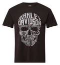 Harley-Davidson® Men's Loud & Clear Skull Short Sleeve Cotton T-Shirt, Black