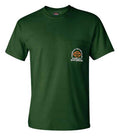 Harley-Davidson Men's Treasures Short Sleeve Cotton Chest Pocket T-Shirt, Green