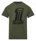 Harley-Davidson® Men's Dark Trait Short Sleeve Crew-Neck T-Shirt, Military Green