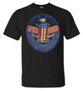 Harley-Davidson® Men's Rebel #1 RWB Short Sleeve Crew-Neck T-Shirt - Black