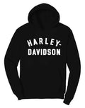 Harley-Davidson® Women's Custom Racer Font Pullover Hoodie - Black 99010-23VW