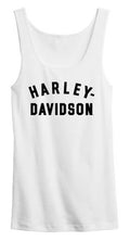 Harley-Davidson® Women's Ultra Classic Racer Font Tank Top - White 99014-23VW