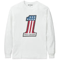 Harley-Davidson® Men's #1 Racing Logo Long Sleeve Shirt, White 99133-22VM