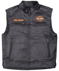 Harley Davidson Men Leather Vest