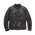 Harley Davidson Men's Dauntless Convertible Leather Jacket, Distressed