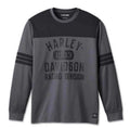 Harley-Davidson Men's Racing Jersey Long Sleeve Shirt - Black