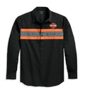 Harley-Davidson Men's Harley Performance Shirt Colorblocked, Black