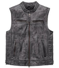 Harley Davidson Men's Distressed Leather Vest