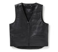 Harley Davidson Men's Bar & Shield Leather Vest