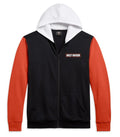 Harley-Davidson Men's Colorblock Full Zip Hoodie
