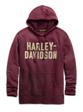 Harley-Davidson Men's Felt Lettering Pullover Hoodie