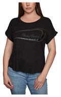 Harley-Davidson® Women's Embellished Strider Scoop Neck Short Sleeve Tee, Black