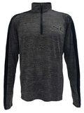 Harley-Davidson® Men's Screamin' Eagle Shadow 1/4-Zip Long Sleeve Pullover, Black
