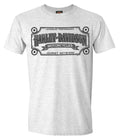 Harley-Davidson® Men's H-D MC Sign Label Performance Cotton Blend Tee, White