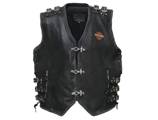 Harley Davidson Men's Motorcycle Leather Vest