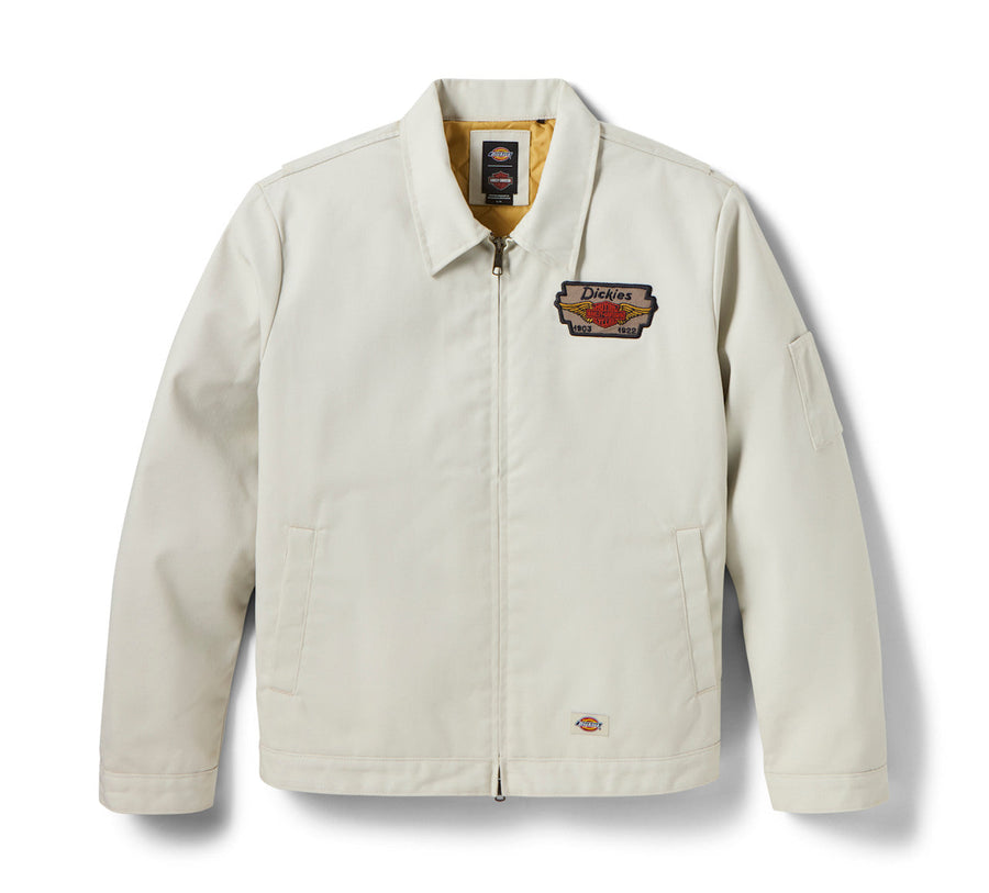 Dickies x H-D Quilted Lined Eisenhower Jacket - Bone