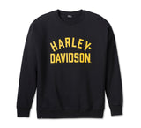 Men's H-D Race font Heavyweight Crewneck Sweatshirt