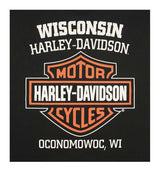 Harley-Davidson® Men's Bar & Shield Logo Chest Pocket Short Sleeve T-Shirt, Black