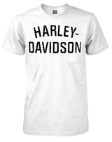Harley-Davidson® Men's T-Shirt, Heritage Distressed Short Sleeve, White 30294029