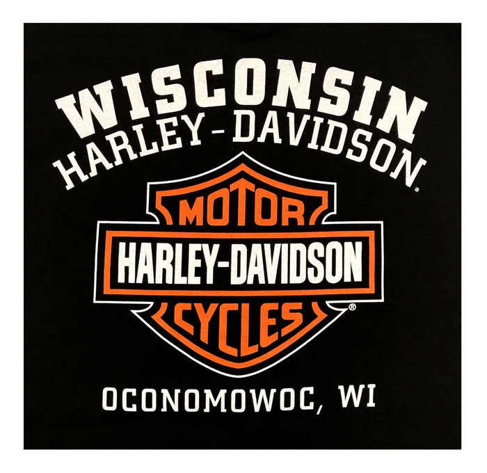 Harley-Davidson® Men's Custom Freedom Sleeveless Crew Neck Muscle Shirt - Black