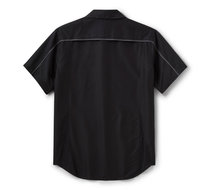 Men's H-D TECH Willie G Skull Vented Shirt