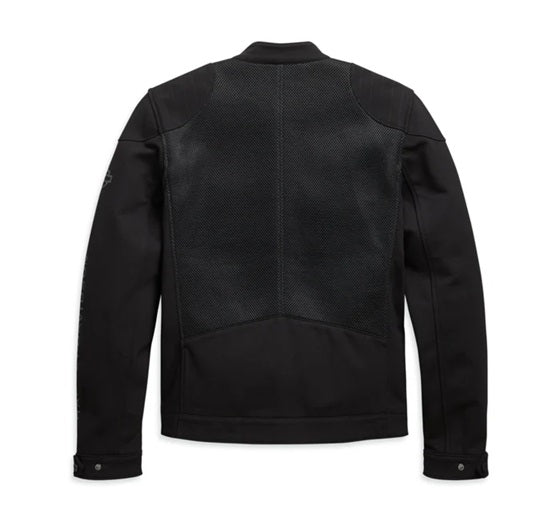 Men's 3D Mesh Accent Casual Jacket