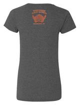 Harley-Davidson® Women's Vintage Wave Foiled Short Sleeve Tee - Heather Charcoal