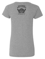Harley-Davidson® Women's Classic Gradient Round Neck Short Sleeve Tee - Gray