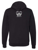 Harley-Davidson® Women's Titanium Metallic Zip-Up Hooded Sweatshirt - Black