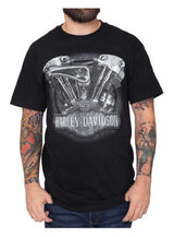 Harley-Davidson® Men's Strongarm Crew-Neck Cotton Short Sleeve T-Shirt, Black