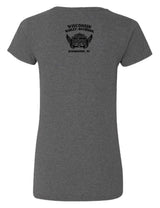 Harley-Davidson® Women's Embellished Iridescent Short Sleeve T-Shirt, Gray