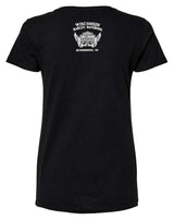 Harley-Davidson® Women's Metallic Retro Circle Curved Bottom Short Sleeve T-Shirt