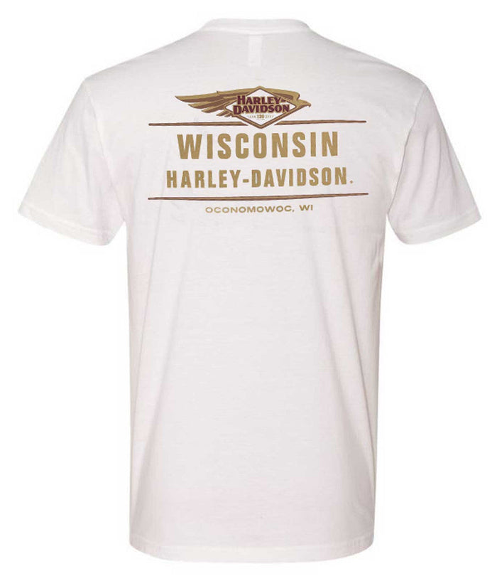 Harley-Davidson® Men's 120th Anniversary Eagle Graphic Short Sleeve T-Shirt